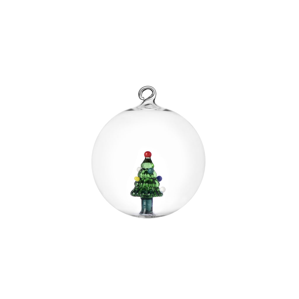 ICHENDORF MILANO Christmas Tales Set 2 Palle di Natale Regalo Verde