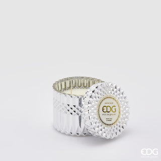 EDG Enzo De Gasperi candela Crystal New H10,5 cm White Tea Ginger