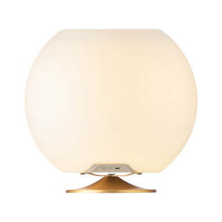 Kooduu Lampada Altoparlante e Refrigeratore Sphere 3 in 1 con base Oro