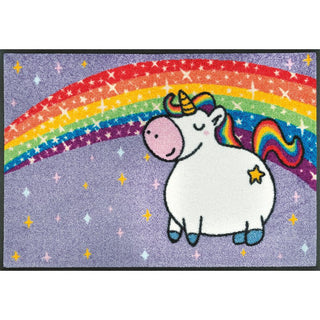 Wash+Dry Tappeto Unicorn Rainbow 50x75 cm