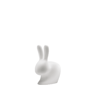 Qeeboo Lampada da Tavolo Ricaricabile Rabbit XS con Led