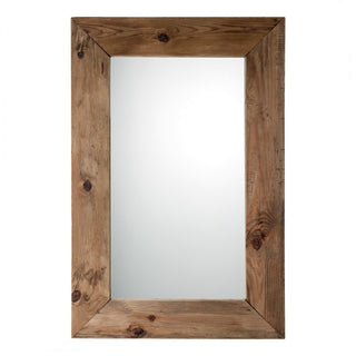 L'Oca Nera Specchio Rettangolare in legno 120x80 cm