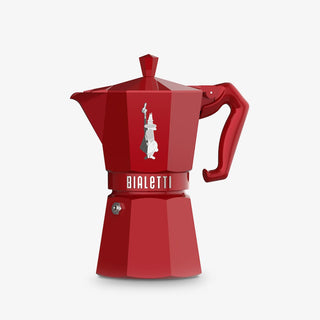 Bialetti Moka Exclusive 6 Cups Red