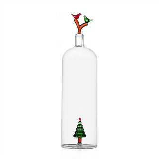 Ichendorf Milano Tree and Birds Bottle in Borosilicate Glass