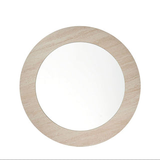 L'Oca Nera Specchio Tondo con Cornice in MDF D70 cm