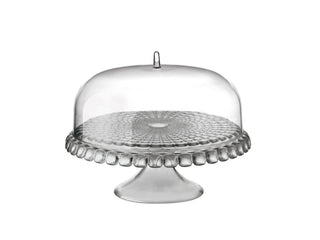 Guzzini Alzata con Campana Tiffany in Resina D36 cm Grigio