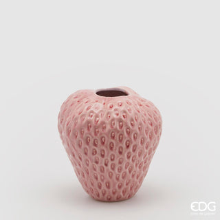 EDG Enzo De Gasperi Vaso Chakra Fragola H21 cm Rosa