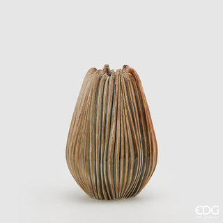 EDG Enzo De Gasperi Chakra Knoblauchvase H44 cm aus Steinzeug