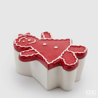 EDG Enzo De Gasperi Contenitore Marzapane 18x14 cm in Ceramica