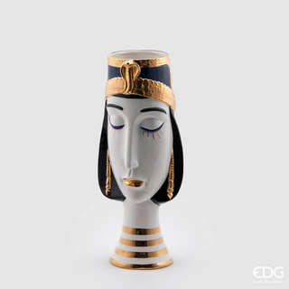EDG Enzo De Gasperi Vase Egypt Iside H45 D18 cm