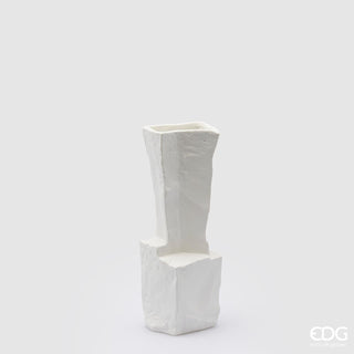 EDG Jarrón de cerámica de mármol Enzo De Gasperi Alt. 30 cm