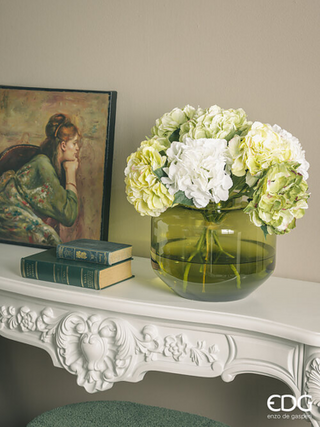 EDG Enzo De Gasperi Vaso Elegance H25 D32 cm Verde