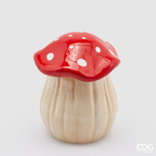 EDG Enzo De Gasperi Christmas Mushroom Container H18 cm