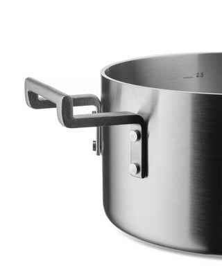 Batería de cocina Alessi Convivio de 7 piezas en acero inoxidable