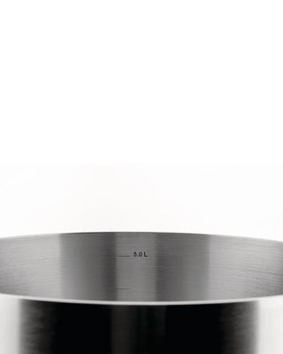 Alessi Batteria di Pentole 7 Pezzi Convivio in Acciaio Inossidabile