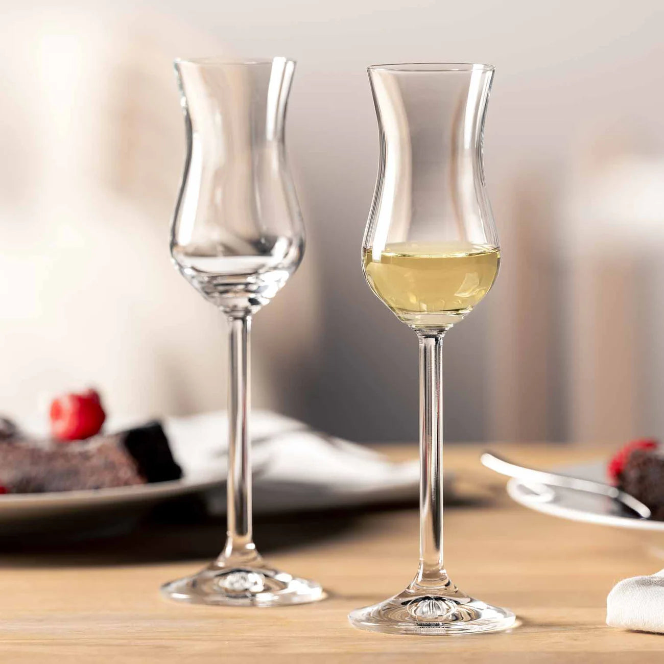 Leonardo Set 6 Calici Grappa Daily in Vetro 100 ml