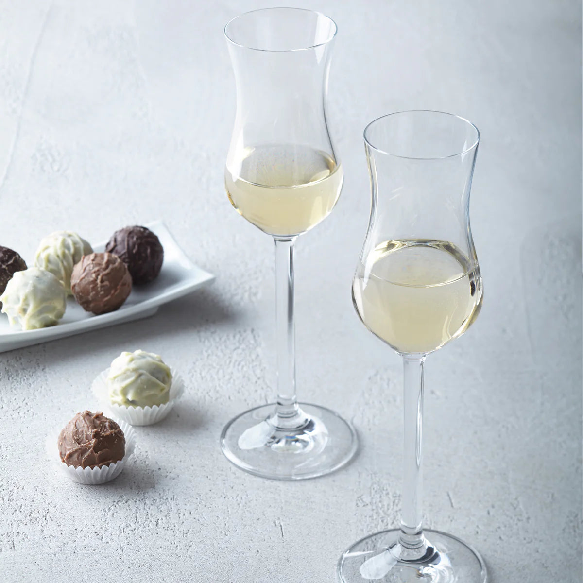 Leonardo Set 6 Calici Grappa Daily in Vetro 100 ml