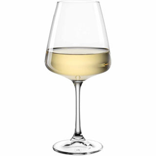 Leonardo Set 6 Calici Vino Bianco Paladino in Vetro 540 ml