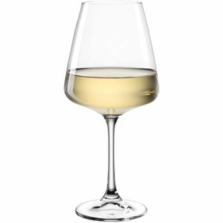 Leonardo Set of 6 Paladino White Wine Glasses in Glass 540 ml