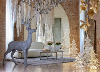 EDG Enzo De Gasperi Decoro Albero Led Pearls 600 Microled H100 CM