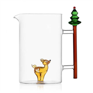 Ichendorf Milano Woodland Tales Brocca Cerbiatto in Vetro Borosilicato