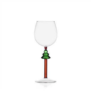 Ichendorf Milano Christmas Tree of Dreams Goblet in Borosilicate Glass