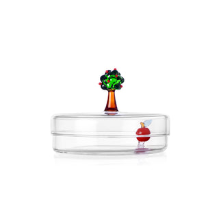 Ichendorf Milano Red Apple Scatola Melo in Vetro Borosilicato