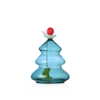 Ichendorf Milano Woodland Tales Ste 2 Campane Albero di Natale in Vetro Borosilicato