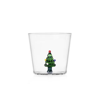 Ichendorf Milano Christmas Tales Tumbler Glas Weihnachtsbaum