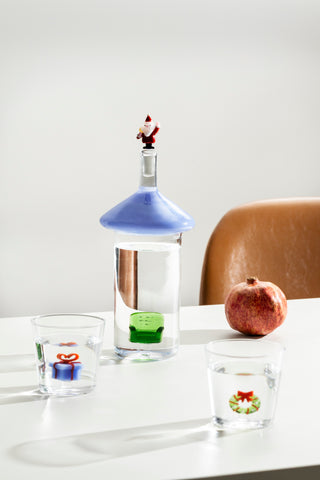 Ichendorf Milano Christmas Tales Tumbler Ghirlanda Natalizia in Vetro