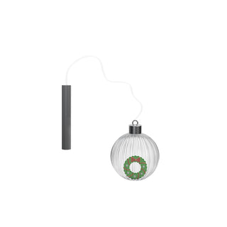 Ichendorf Milano Christmas Tales Weihnachtskugellampe mit Glasgirlande