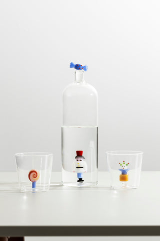 Ichendorf Milano Nutcracker with Candy Bottle and Glass Soldier