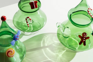 Ichendorf Milano Nutcracker Teapot Glass Christmas Tree