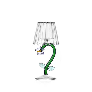 Ichendorf Milano Botanica Porta Tealight Fiore Lilla in Vetro