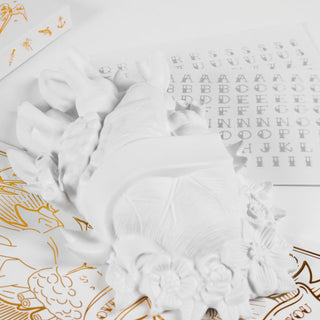 Seletti Holy Love in Bloom Wall Vase H33.9 cm in Porcelain