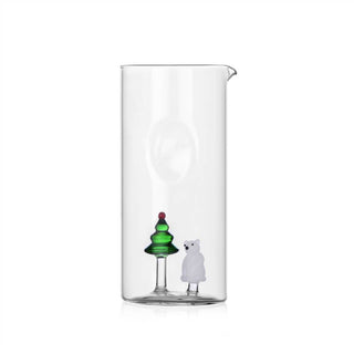 Ichendorf Milano Jug without Handle with Tree and Bear in Borosilicate Glass