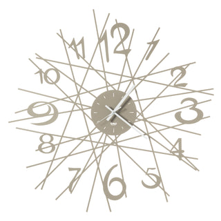 Arti e Mestieri Reloj Zig Zag beige D.70 cm
