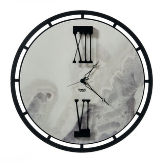 Arti e Mestieri Reloj de Pared Big Classic Pizarra y Aluminio