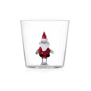 Ichendorf Milano Juego de 2 vasos Papá Noel de cristal de borosilicato