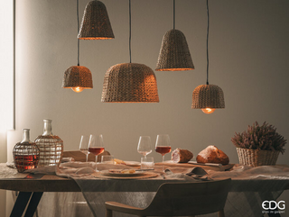 EDG Enzo De Gasperi Vaso Rete Bottiglia H30 D19 cm