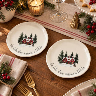 Simple Day Set 2 Piatti Dessert Che Bello Stare Insieme 21 cm