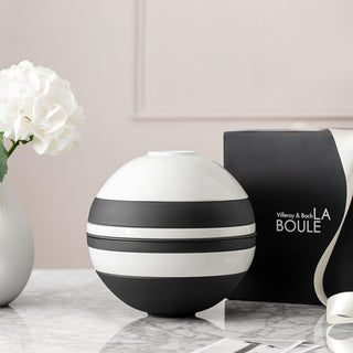 Villeroy &amp; Boch Iconic La Boule blanco y negro en porcelana
