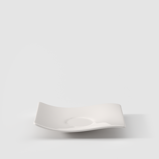 Villeroy & Boch Set 6 Tazzine con Piattino New Wave in Porcellana