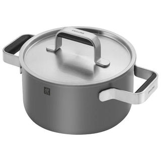 Zwilling Batteria di Pentole 5 Pezzi Pure Grigio