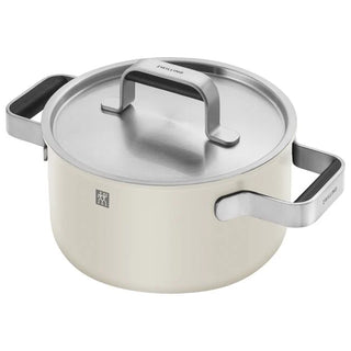 Zwilling Batteria di Pentole 5 Pezzi Pure Avorio