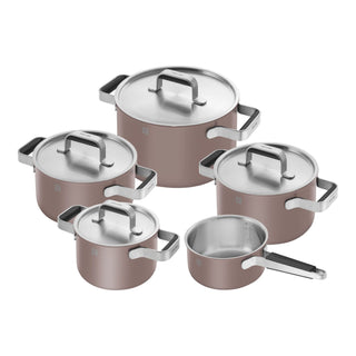 Zwilling Batteria di Pentole 5 Pezzi Pure Fucsia