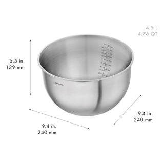 Zwilling Set 3 Ciotole Fresh&Save S M e L in Acciaio Inox