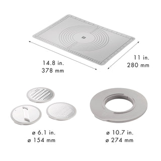 Zwilling Set 5 Accessori Ciotole Fresh&Save Grigio