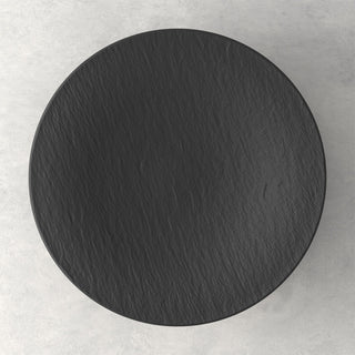 Cuenco Villeroy &amp; Boch Manufacture Rock Fonda de porcelana D. 29 cm negro