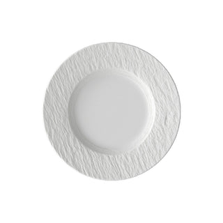 Plato de desayuno de porcelana Villeroy &amp; Boch Manufacture Rock Blanc D. 21,7 cm